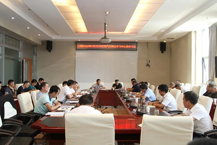 云煤（南宫NG28）集团党委发展2021年第八次党委理论进建中心组集中进建