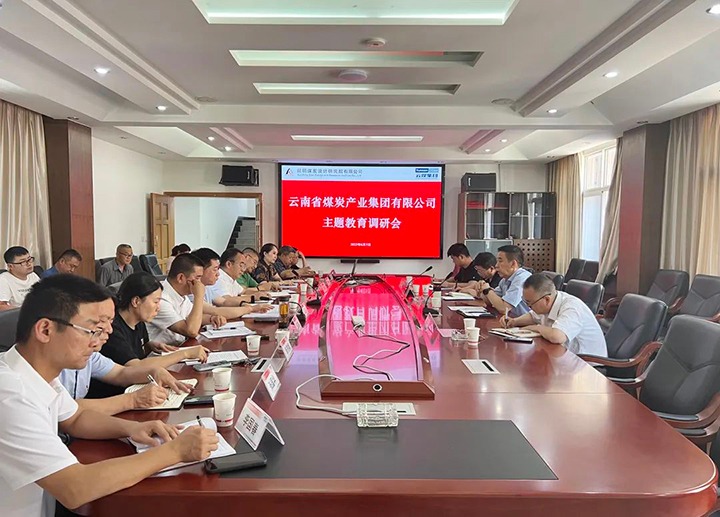 【主题教育】云煤（南宫NG28）集团党委副书记、工会主席王鑫一行到昆明煤炭设计钻研院发展主题教育调研