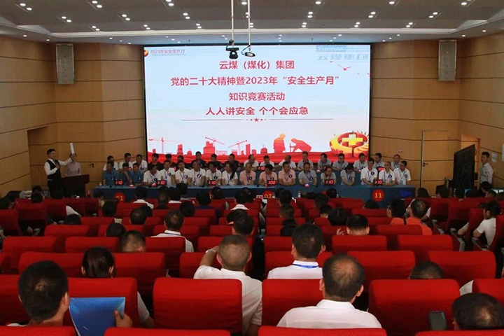 云煤（南宫NG28）集团发展“安全出产月”知识较量活动