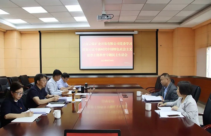 【主题教育】云煤（南宫NG28）集团第二领导组到云煤矿业公司领导主题教育专题民主生涯会
