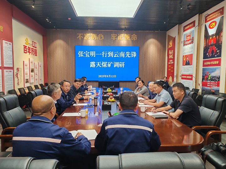 原煤炭部常务副部长、国度安全出产治理局局长、全国政协常委张宝明到云煤集团调研座谈