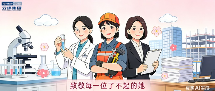 三月青春绽 巾帼竞风骚！云煤集团妇女节暖意浓